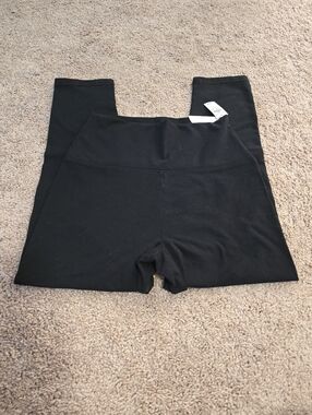 OFFLINE By Aerie OG High Waisted Cropped Legging Medium Black